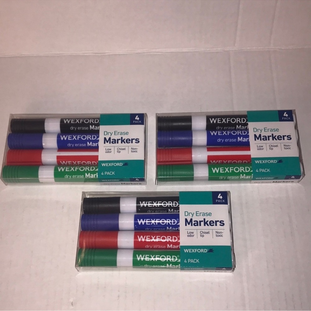 🆕Wexford Dry Erase Markers